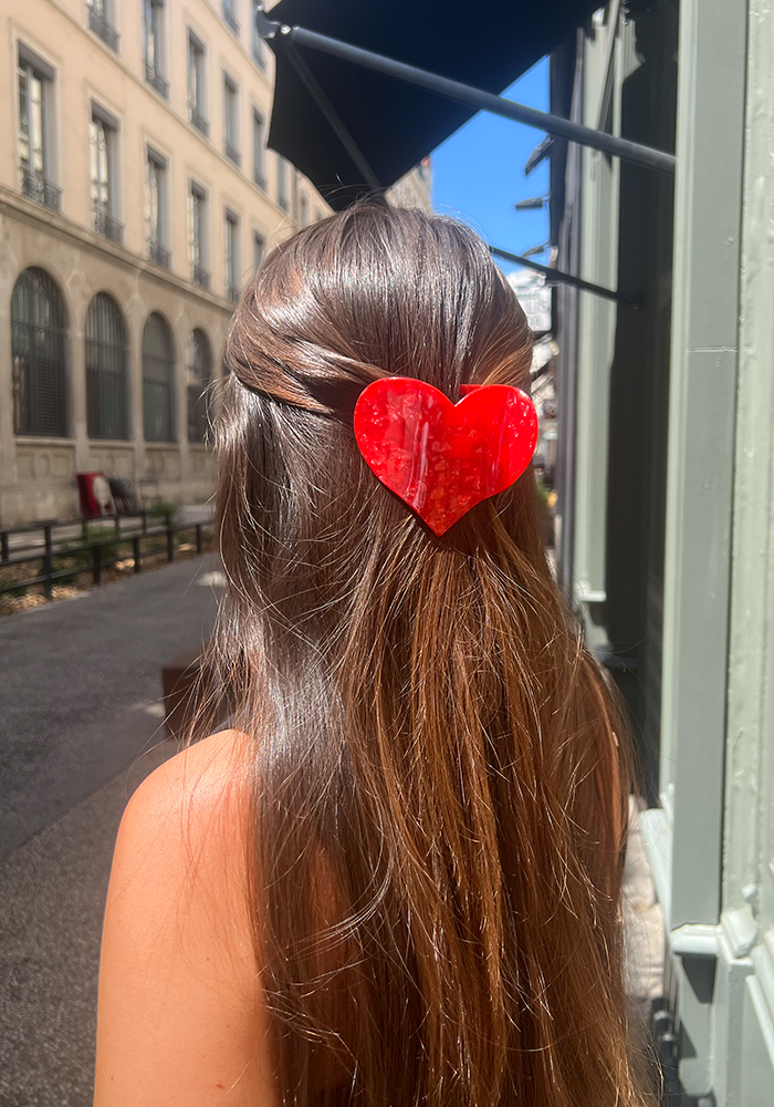 Pince À Cheveux Coeur - Solar Eclipse