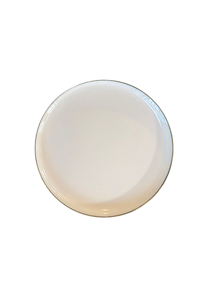 Plateau Métal Blanc - Blush Sélection Décoration