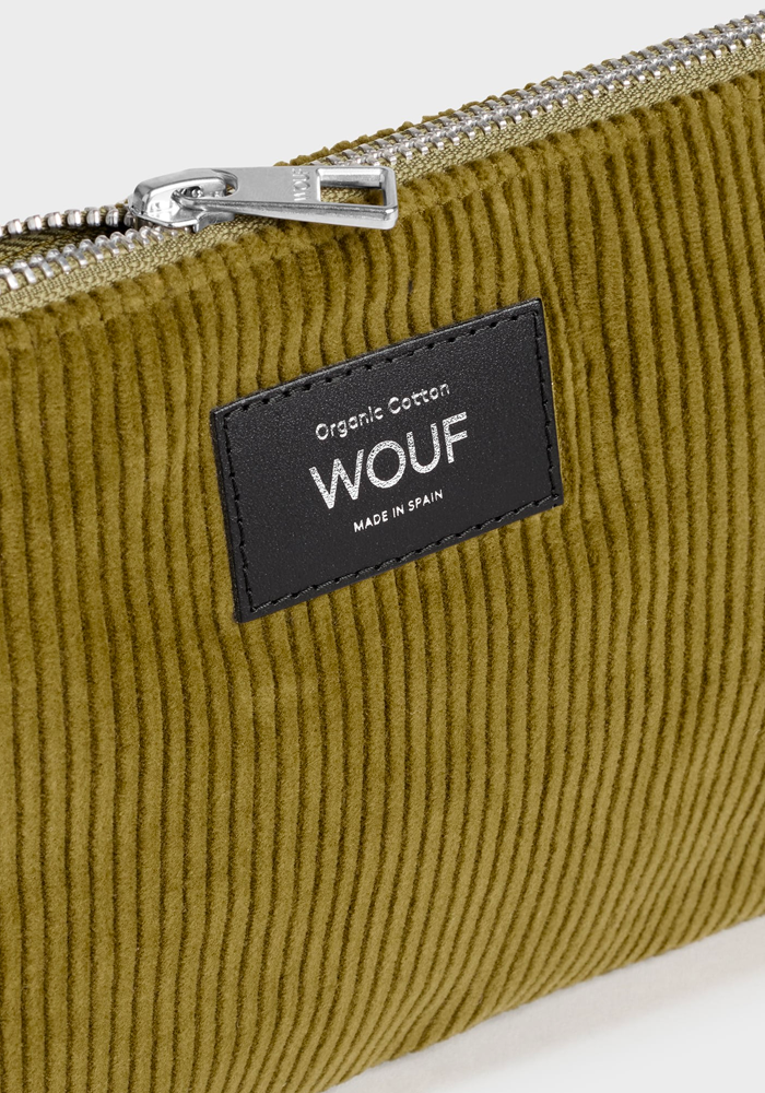 Pochette Plate Pouch Olive - Wouf