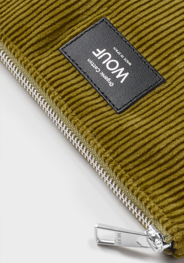Pochette Plate Pouch Olive - Wouf
