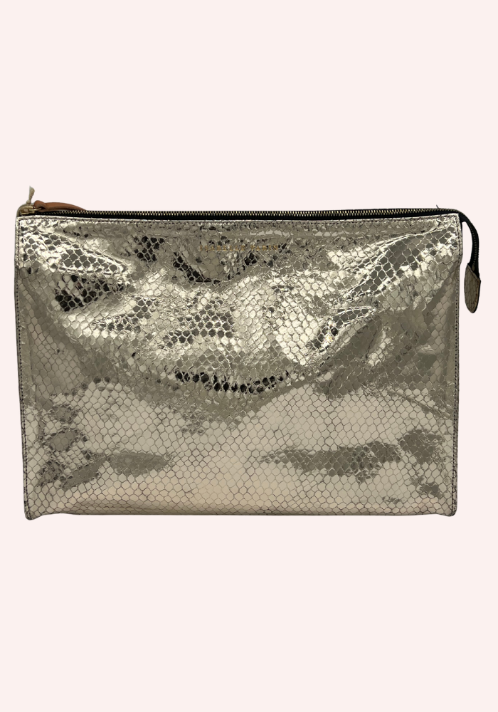 Pochette Prince En Cuir Bubble Sable