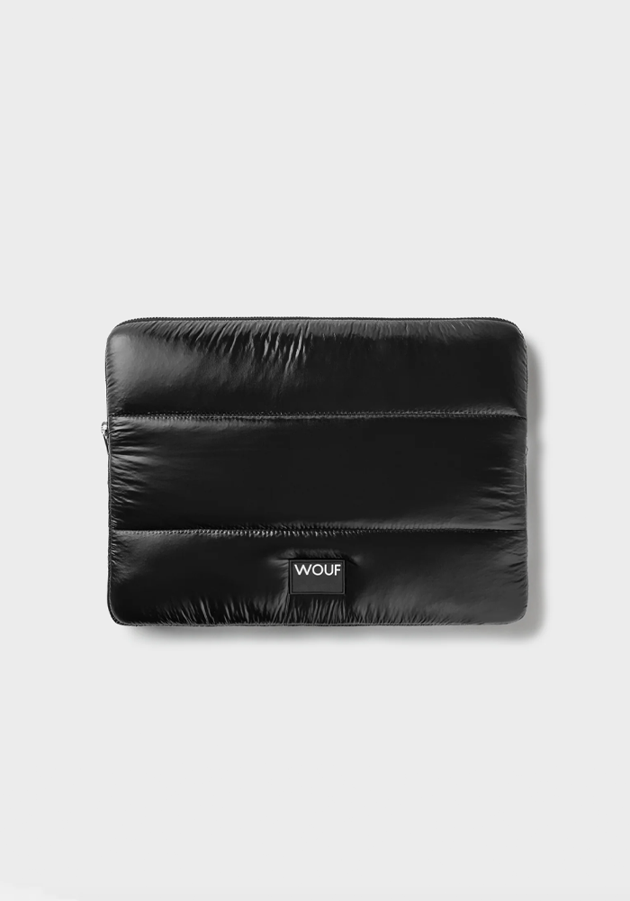 Pochette D'Ordinateur 13/14 Pouces Black Glossy - Wouf