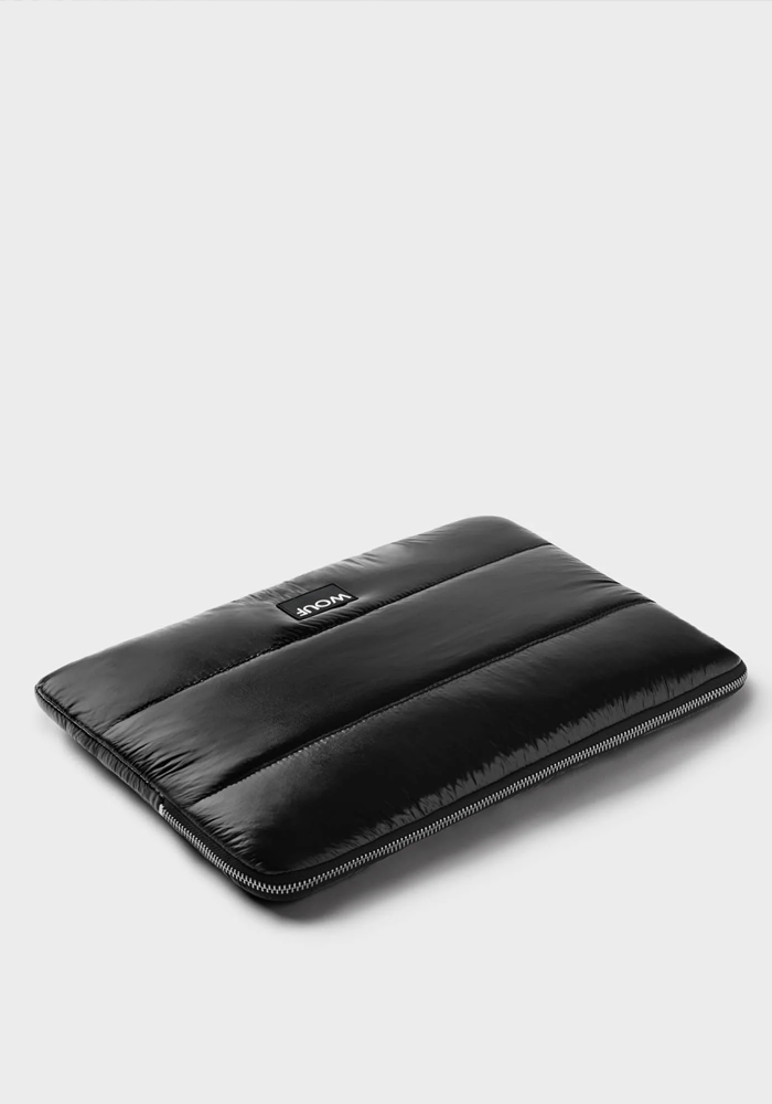 Pochette D'Ordinateur 13/14 Pouces Black Glossy - Wouf