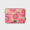 13/14 Inch Laptop Sleeve Smiley Pink