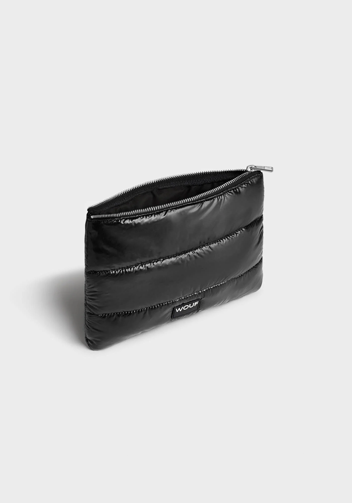 Pochette Plate Black Glossy - Wouf