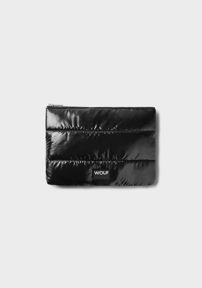 Pochette Plate Black Glossy - Wouf