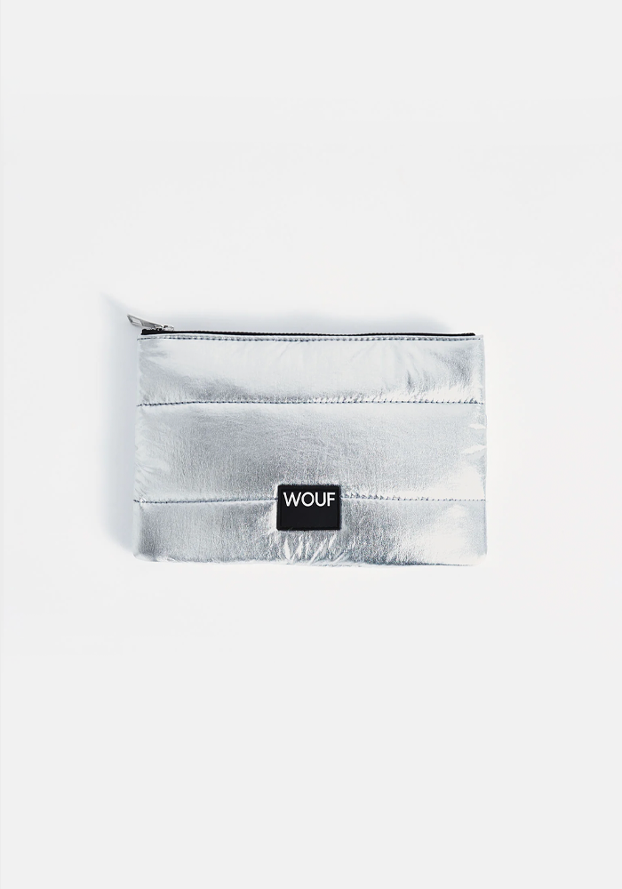 Pochette Plate Silver Glossy - Wouf