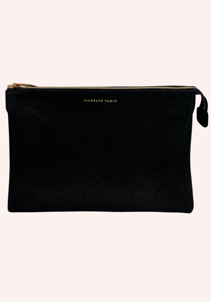 Pochette Prince En Cuir Sand B - Isabelle Varin
