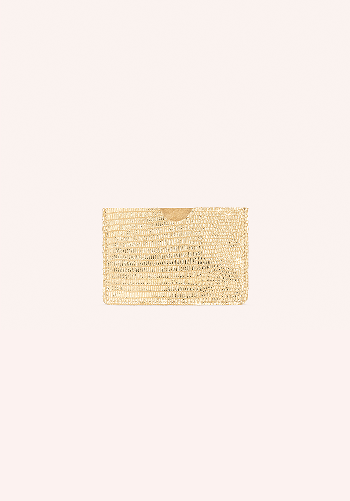 Porte-Cartes Credy Turtle Gold - Isabelle Varin