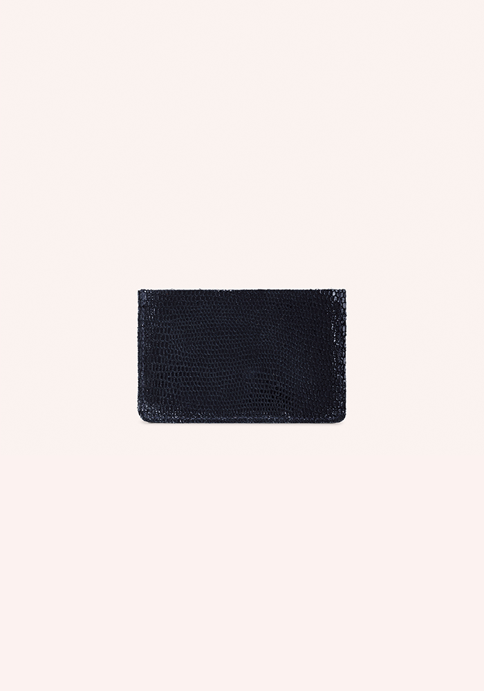 Porte-Cartes Credy Turtle Noir - Isabelle Varin