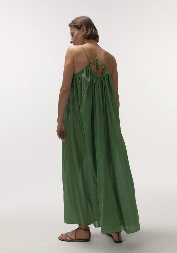 Robe Apricot Verte - Love Stories