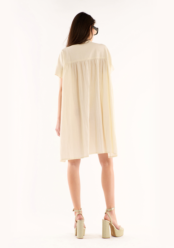 Robe Clovis Blanche - Wild Paris