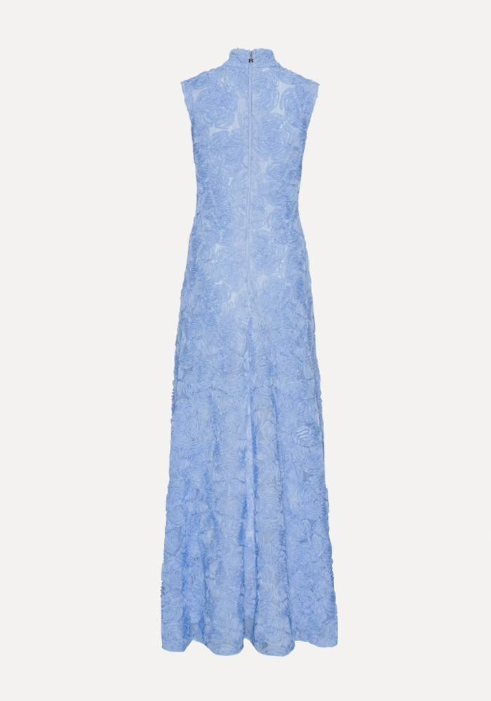 Robe Flower Mesh Bleue - Rotate