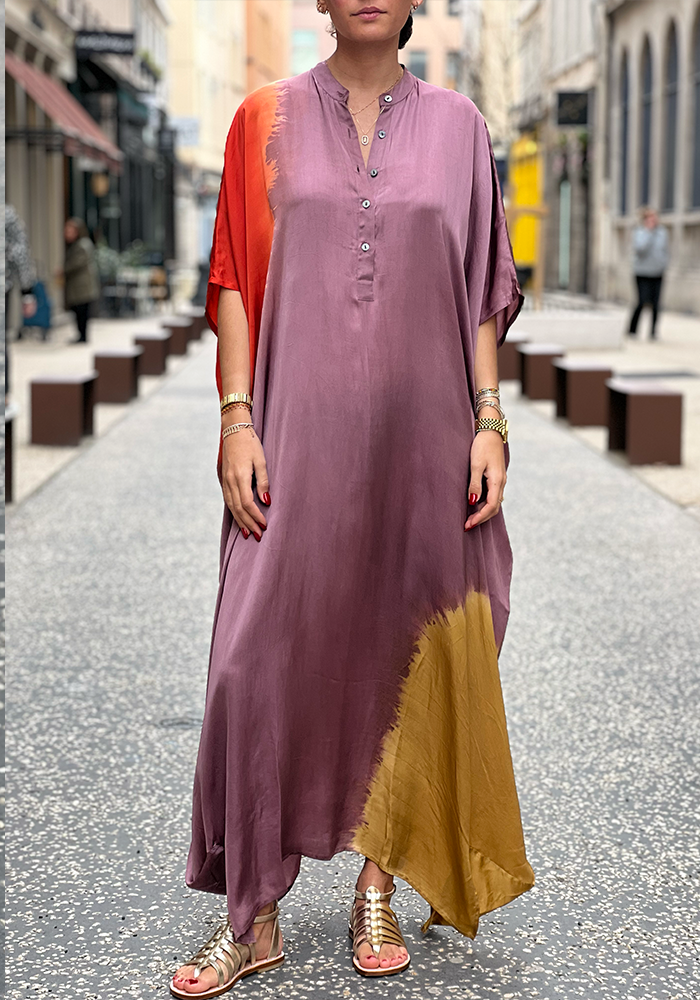 Robe Lore Placement Ombre Berry - Nous Antwerp