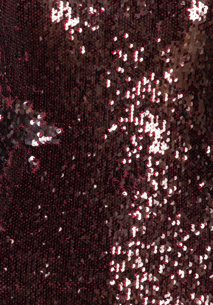 Robe Sequins Bordeaux - Rotate