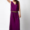 Robe Tali Longue Purple