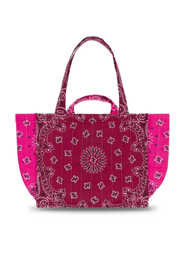 Sac Moyen Cabas Love Bordeaux Fushia - Call It By Your Name