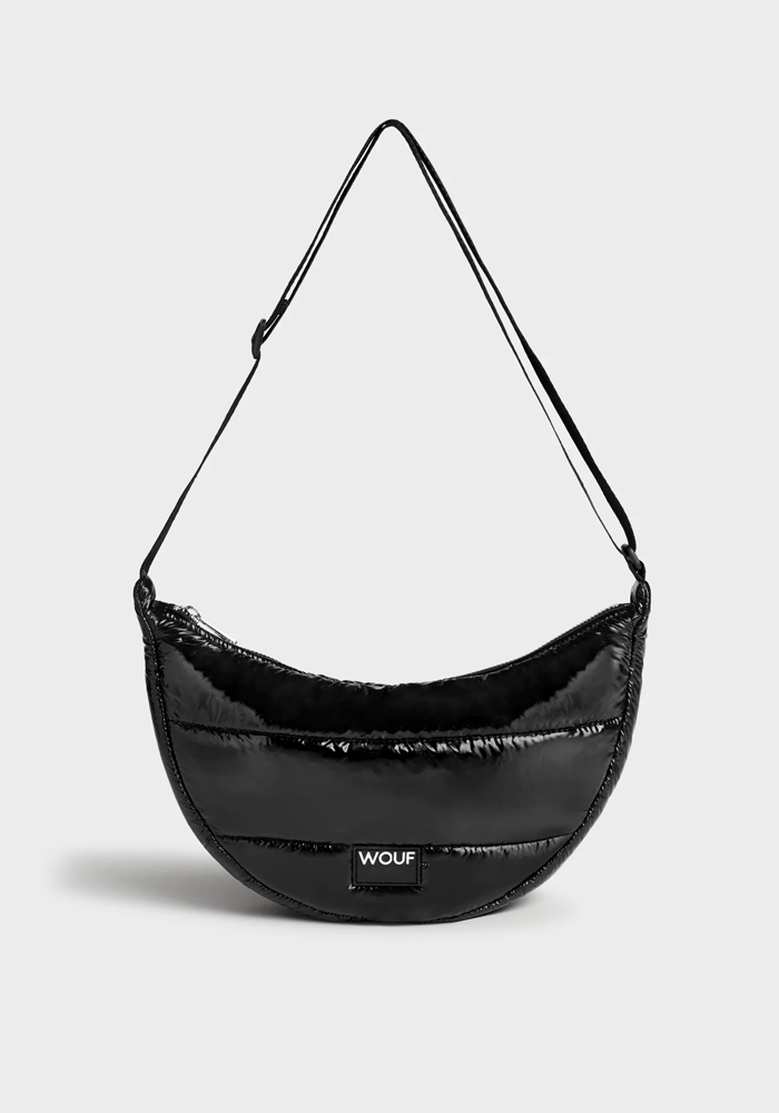 Sac Bandoulière Black Glossy - Wouf