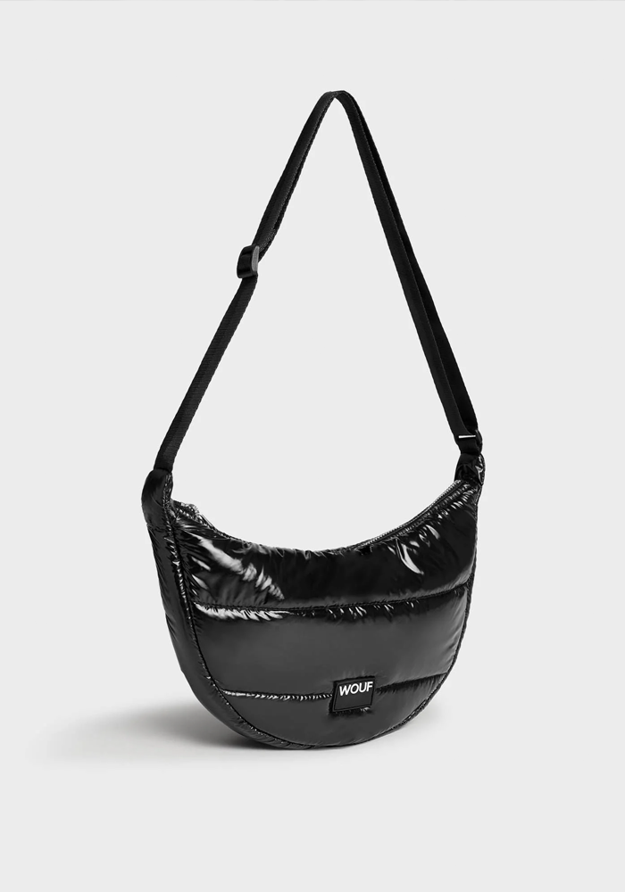 Sac Bandoulière Black Glossy - Wouf