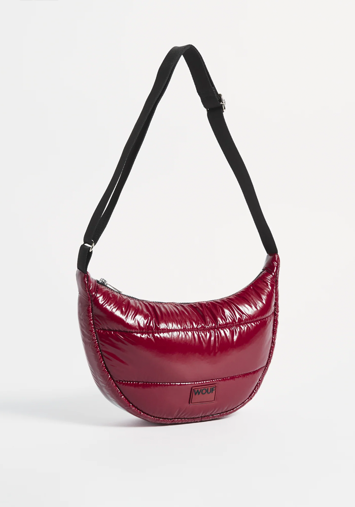 Sac Bandoulière Burgundy Glossy - Wouf