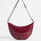 Sac Bandoulière Burgundy Glossy