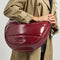 Sac Bandoulière Burgundy Glossy