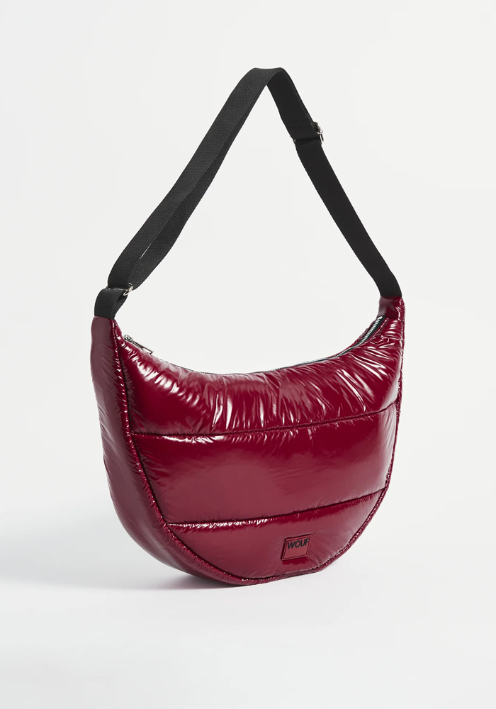 Sac Bandoulière Burgundy Glossy - Wouf