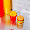 Fast Food Salt and Pepper Shakers