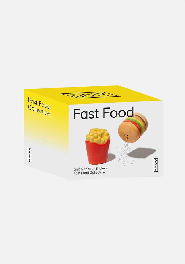 Salière Et Poivrière Fast Food - DOIY Design