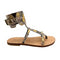 Alicia Jaipur Gold Sandals