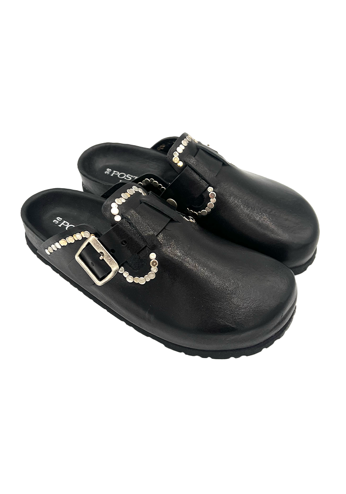 Mules Bi100 Noires - Blush Sélection Chaussures