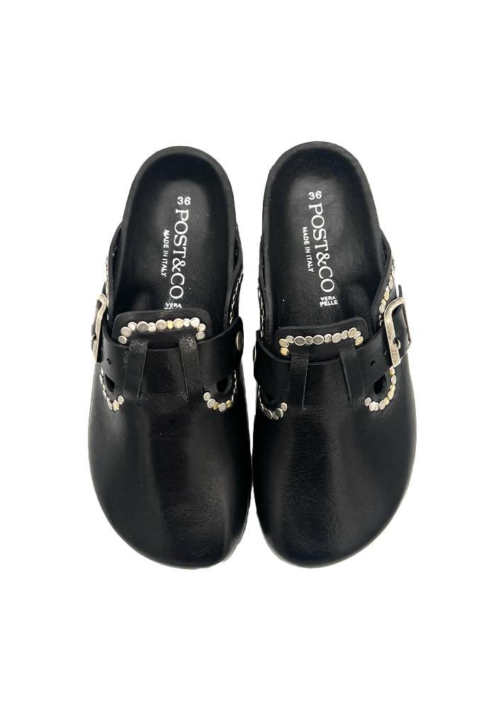 Mules Bi100 Noires - Blush Sélection Chaussures
