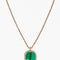 Miki Malachite long necklace 