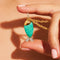 Sautoir Poisson Turquoise
