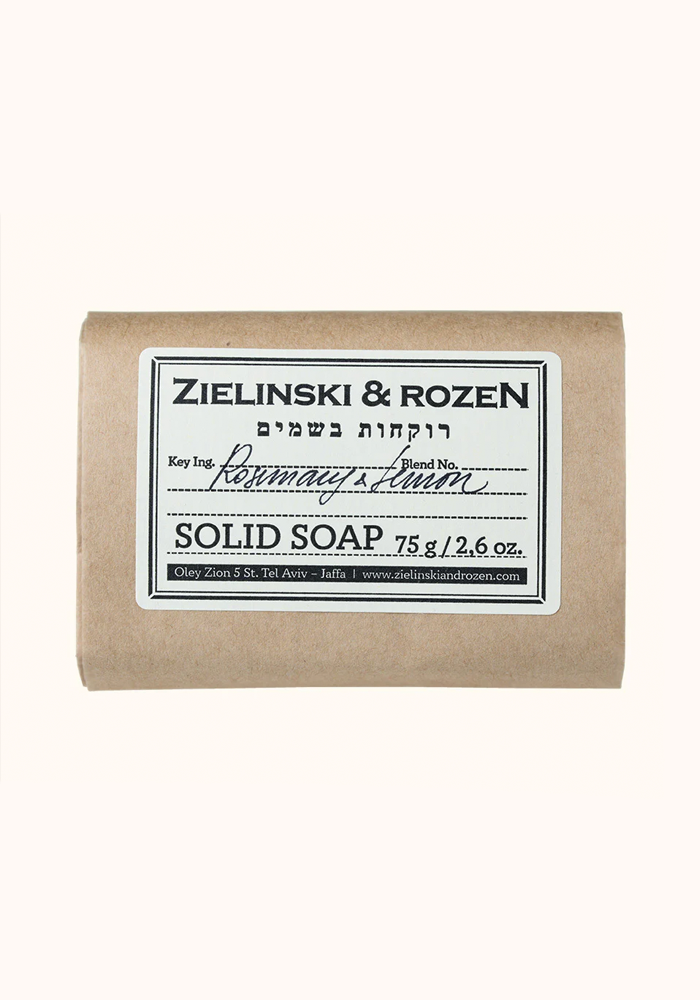 Savon Solide Romarin, Citron 75g - Zielinski & Rozen