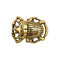 Golden Scarab Belt Buckle