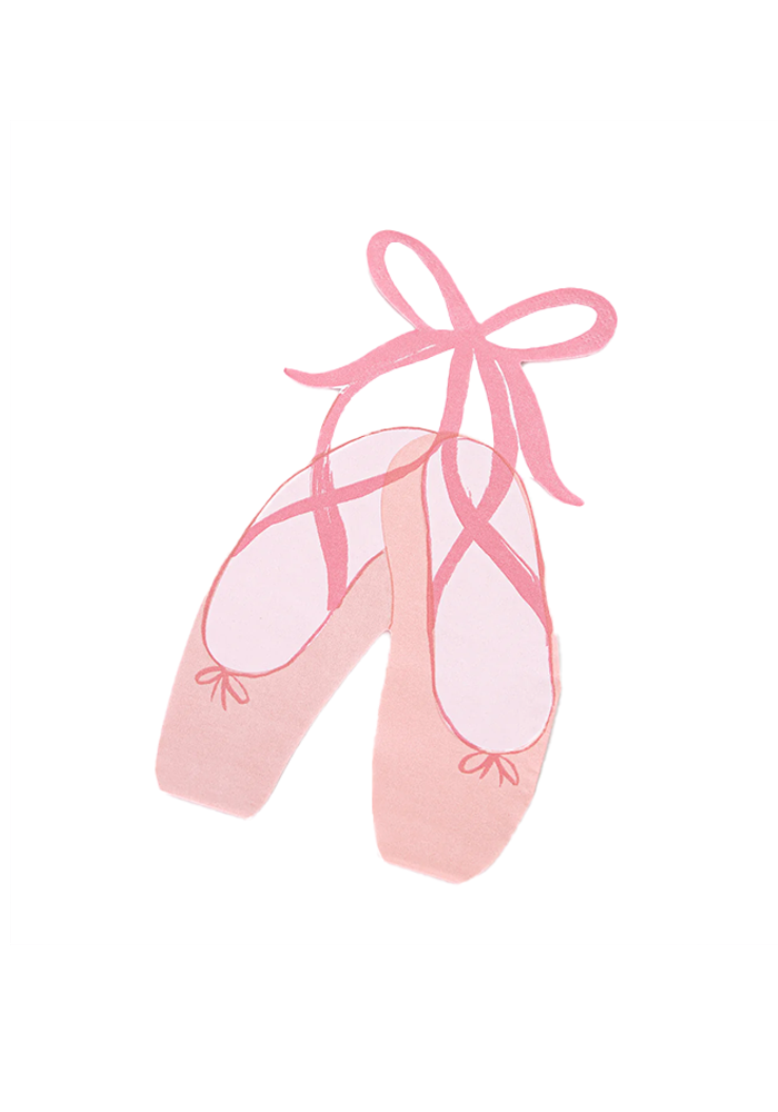 Lot De 16 Serviettes Ballerines - Meri Meri 