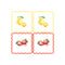 Lot De 20 Serviettes En Papier Fraise Et Citron