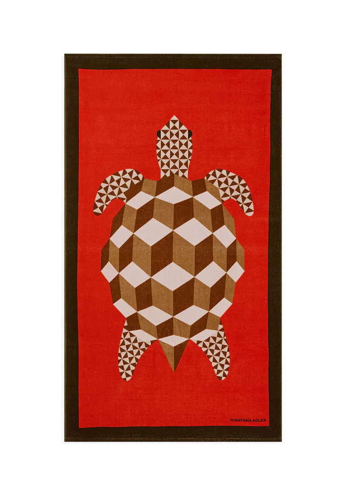 Serviette De Plage Turtle - Jonathan Adler