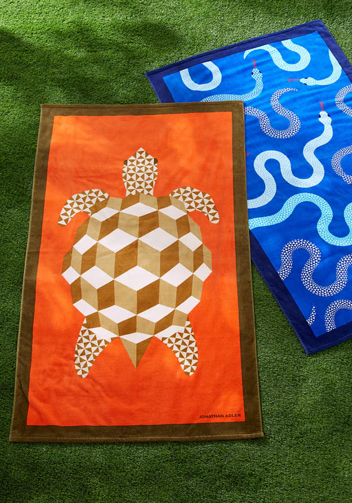 Serviette De Plage Turtle - Jonathan Adler