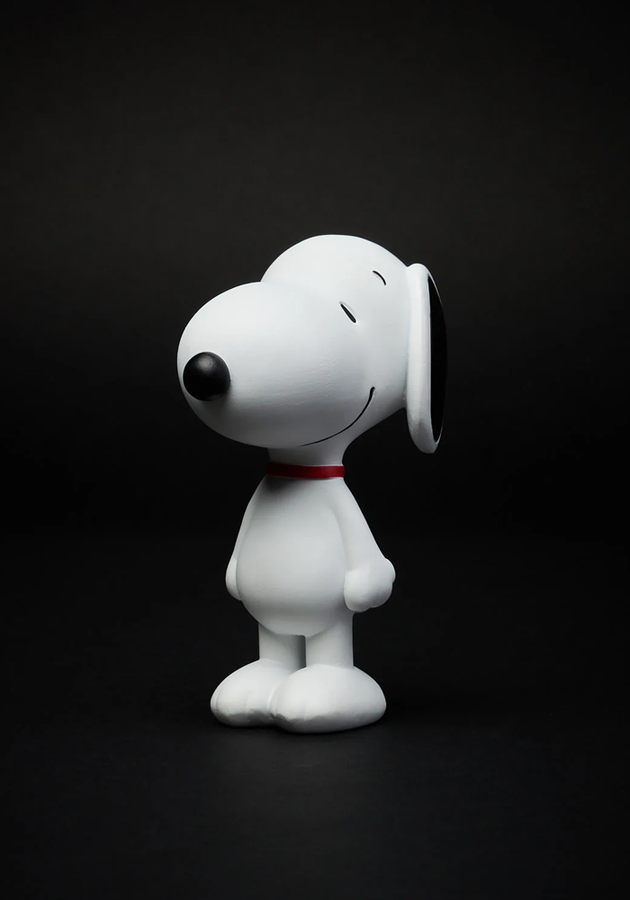 Statue Snoopy Debout Blanc - Blush Sélection