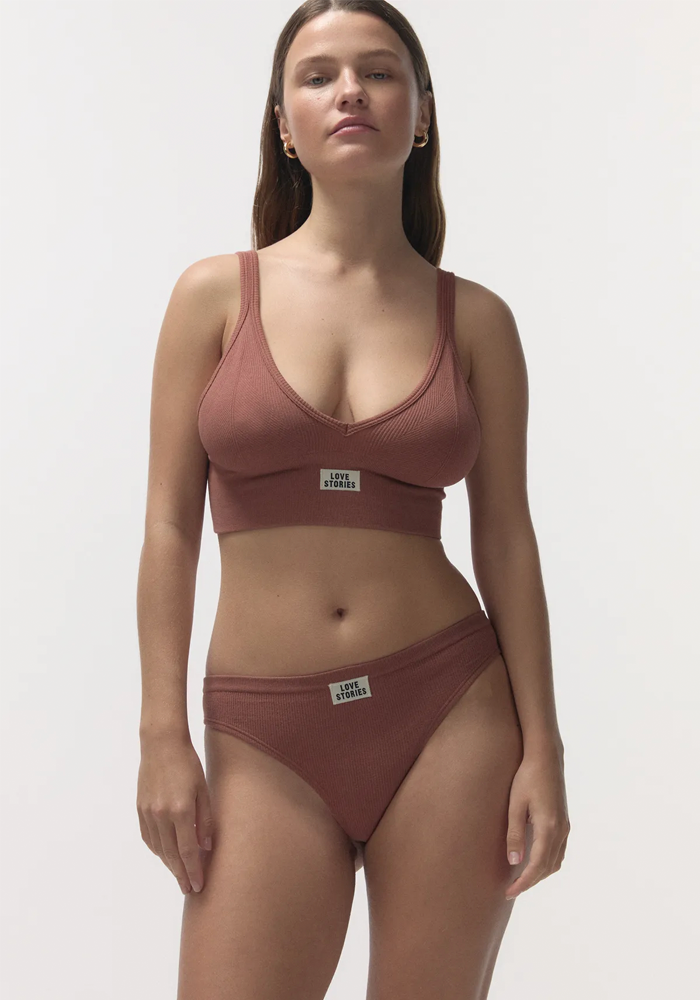 Soutien Gorge Posey Brown - Love Stories