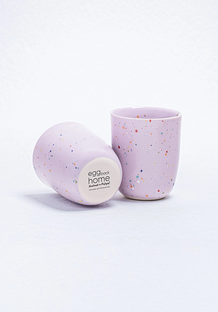 Tasse Moyenne New Party Lilas - Egg Back Home