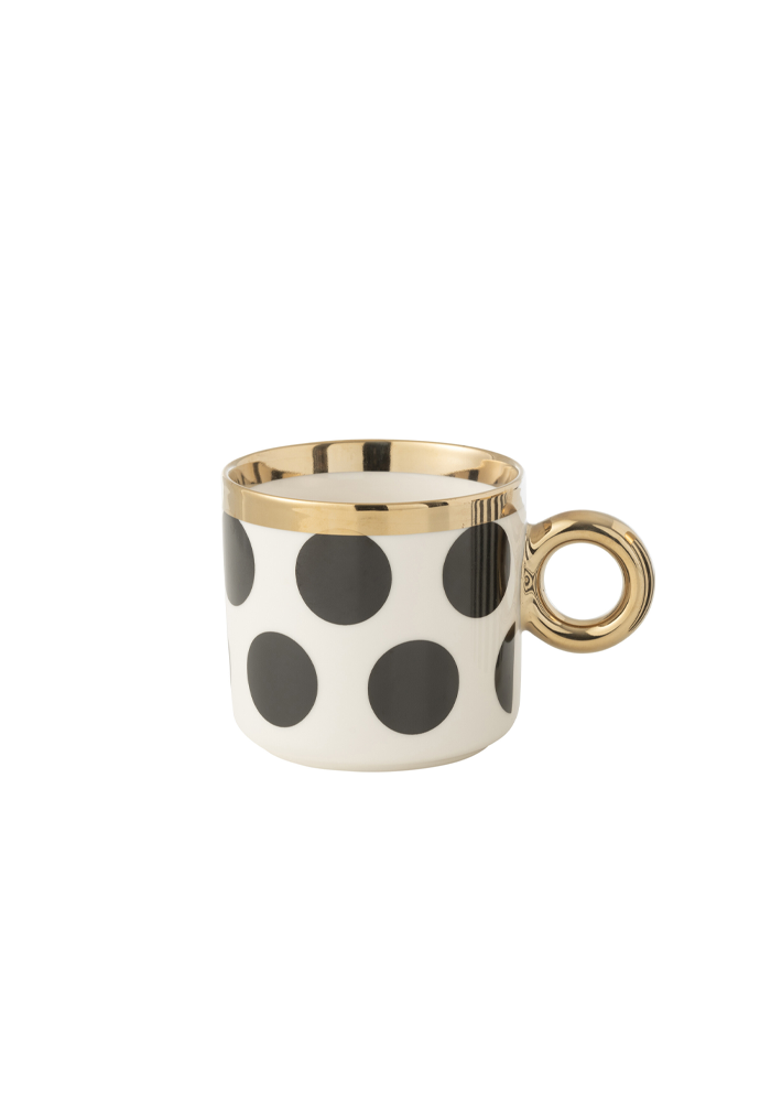Mug Pois Noirs - Sélectionné par Blush