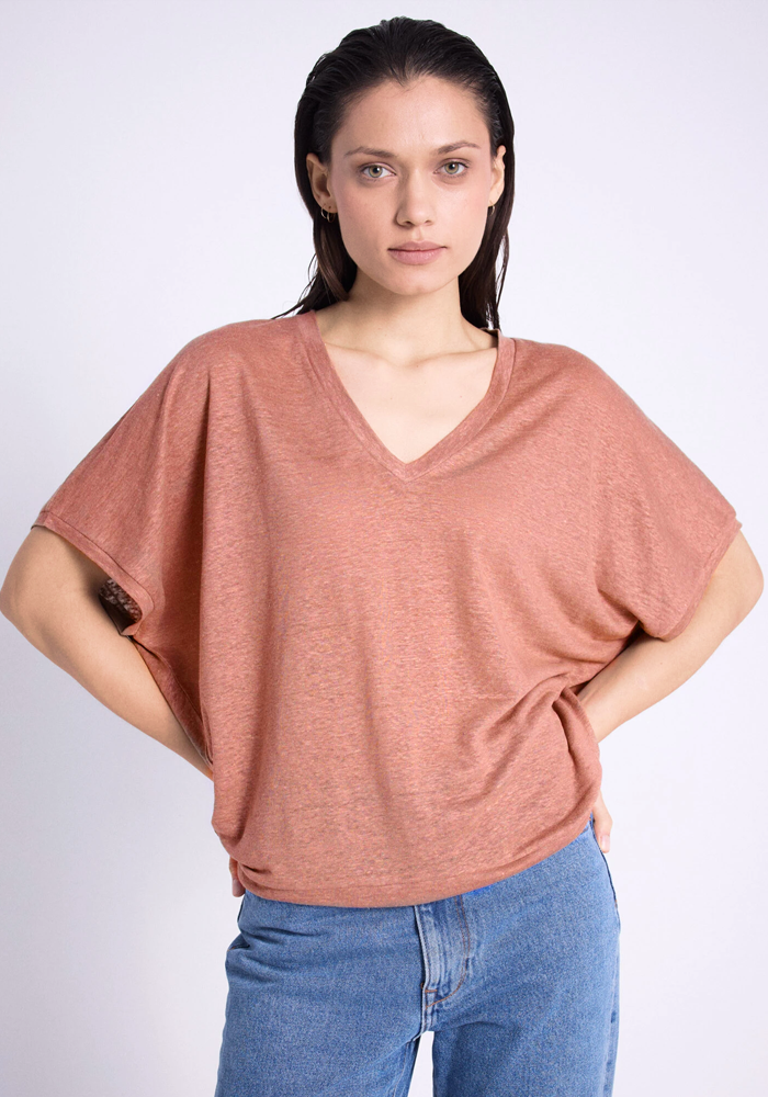 T-Shirt Sophia Orange - Notshy