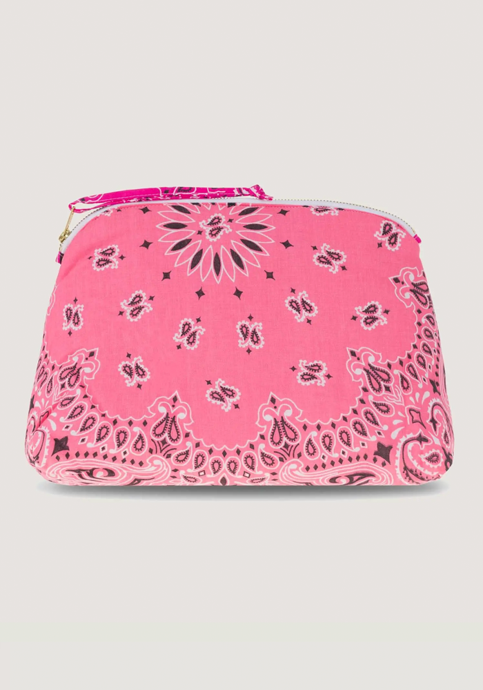 Trousse De Toilette Bandana Strawberry Pink Fuschia - Call It By Your Name