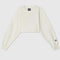 Sudadera Urban Crop Blanco Sucio