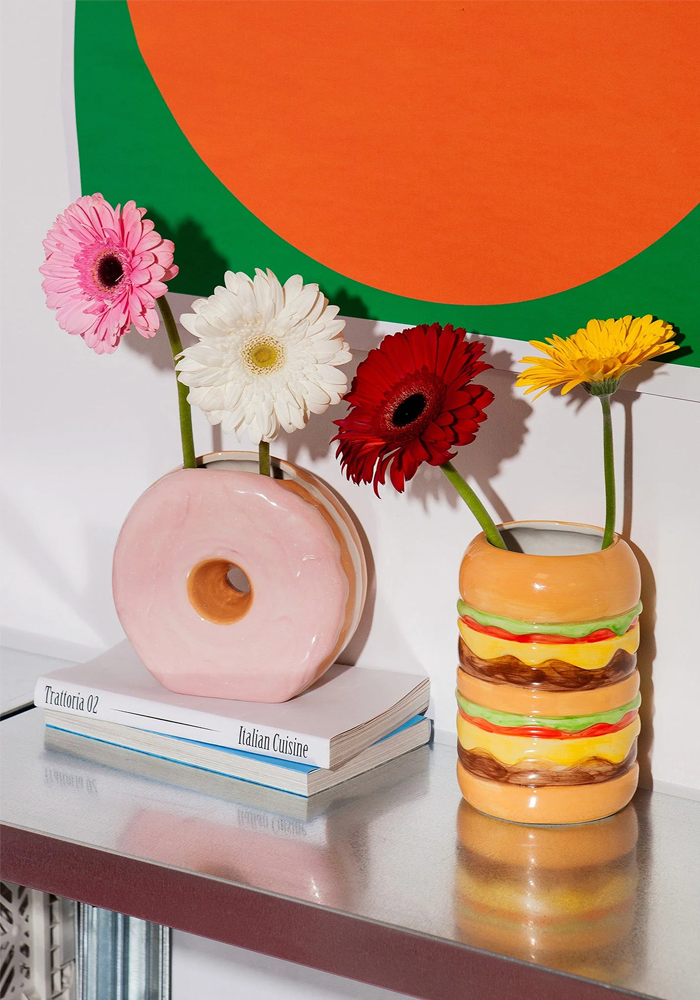 Vase Fast Food Burger - DOIY Design