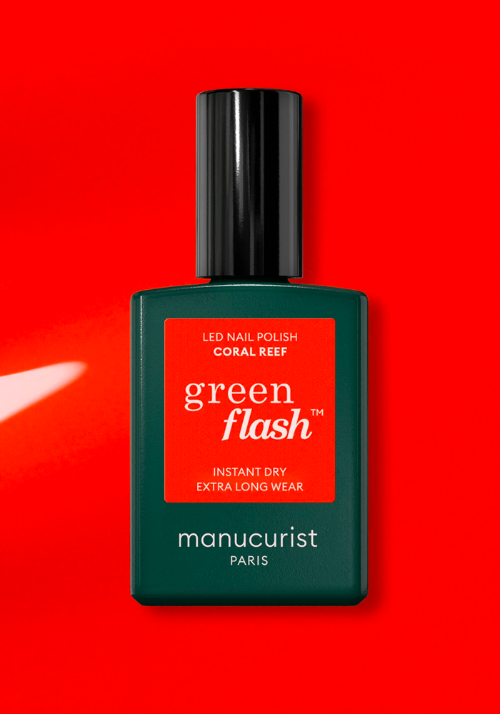 Vernis A Ongles GREEN FLASH Coral Reef - Manucurist