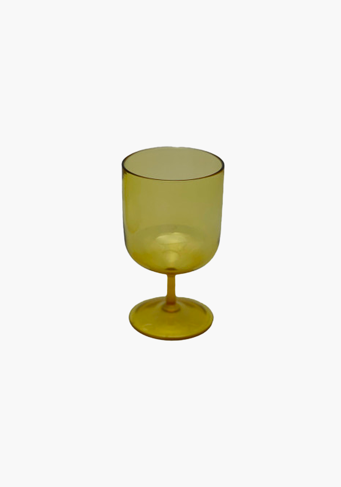 Verre À Pied Petit Modèle Ambre - Bazar De Luxe